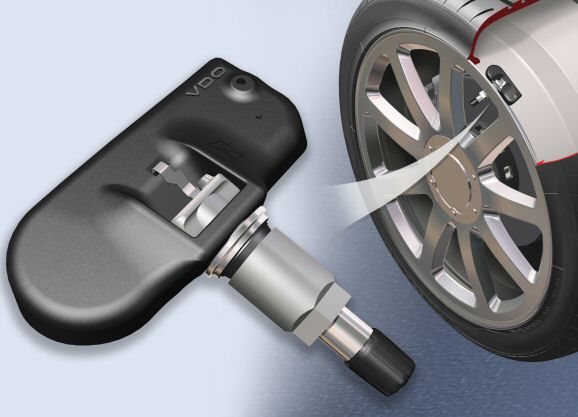 Система контроля давления в шинах TPMS 4